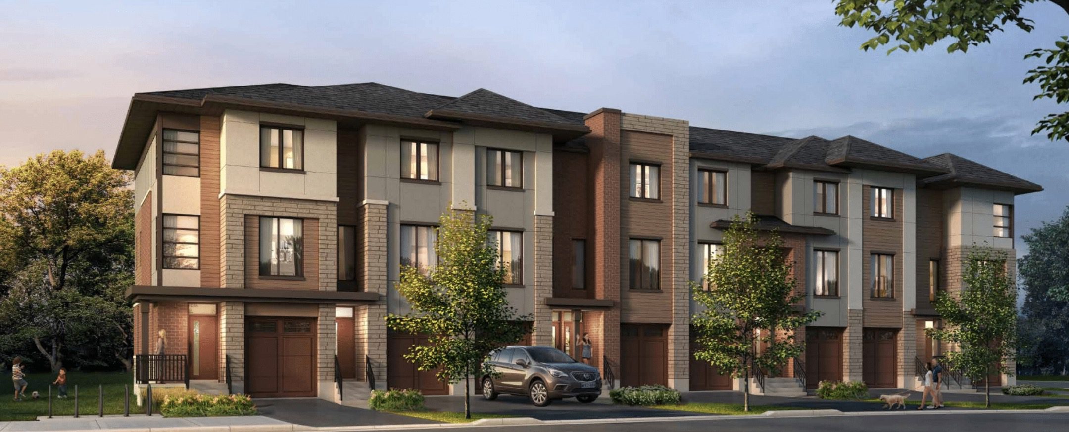 Waterstone Townhomes in Collingwood, Ontario