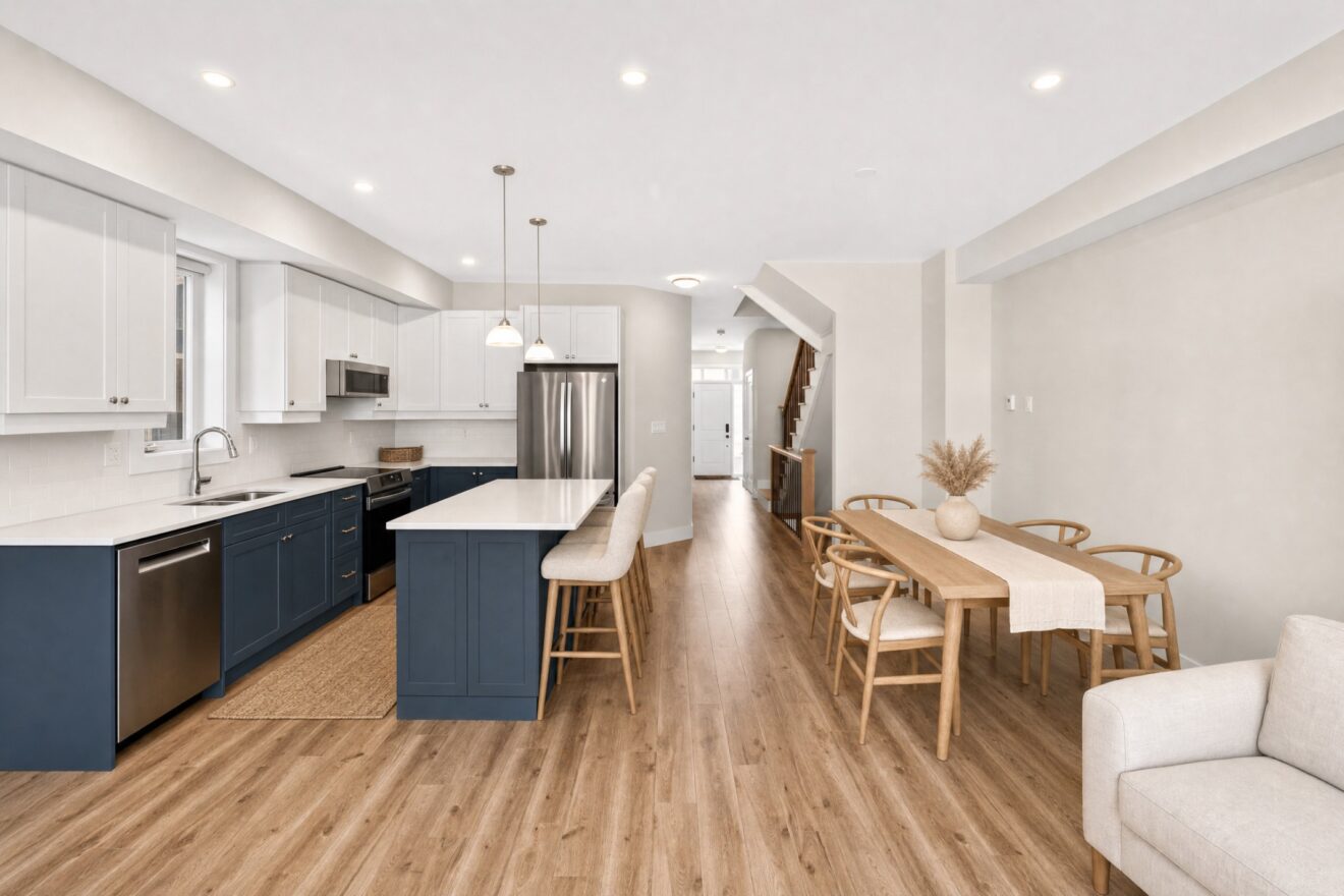 130 Courtland Street, The Blue Mountains, kitchen and dining area - Keleher + Co. Real Estate For Sale