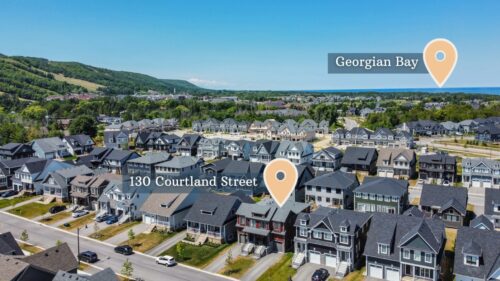 130 Courtland Street, The Blue Mountains, Aerials, Georgian Bay