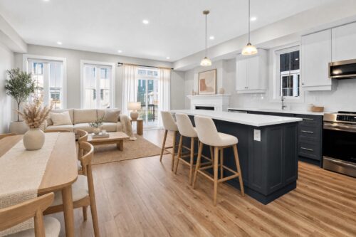 130 Courtland Street, The Blue Mountains, Kitchen + Living room - Keleher + Co. Real Estate For Sale