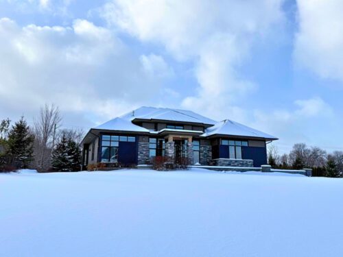 1 Windrose Valley Boulevard Winter Exteriors, The Blue Mountains