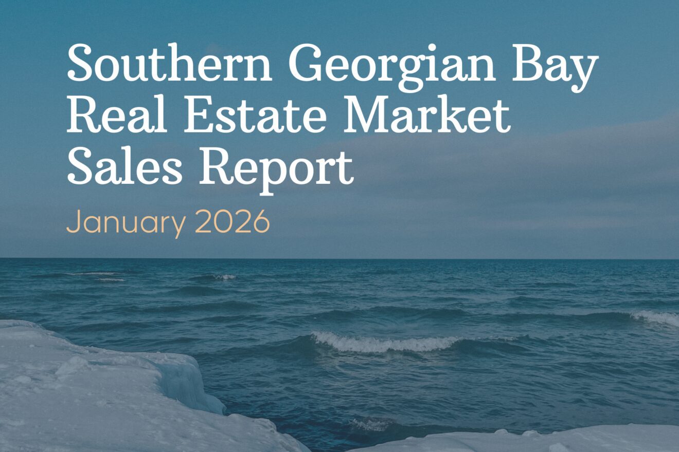 New blog post - Southern Georgian Bay Real Estate Market Sales Report – January 2026