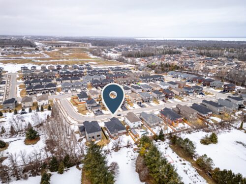 15 Emerald Crescent, Wasaga Beach, Keleher + Co. Real Estate For Sale - Aerial