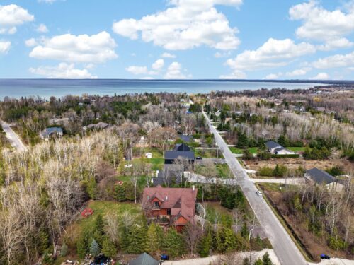 Aerial Shot of Property - 53 BROADVIEW STREET Collingwood, Ontario L9Y0X2