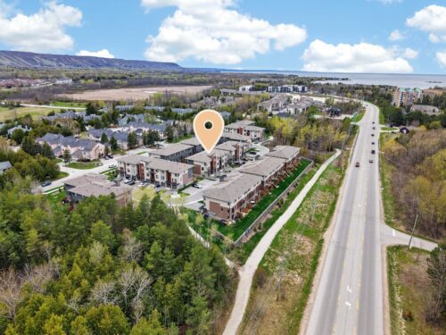 45 Winter Crescent, Collingwood, ON, Keleher + Co. Real Estate - Aerial