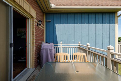FOR SALE - 184 Snowbridge Way, Unit 211, The Blue Mountains - Keleher + Co. Real Estate - Back patio