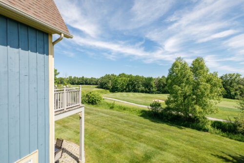 FOR SALE - 184 Snowbridge Way, Unit 211, The Blue Mountains - Keleher + Co. Real Estate - Back yard view