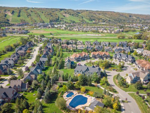 FOR SALE - 184 Snowbridge Way, Unit 211, The Blue Mountains - Keleher + Co. Real Estate - aerial