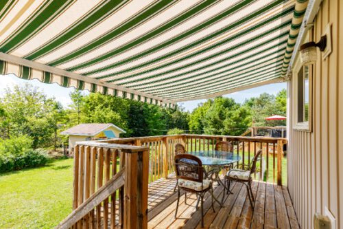 252 Spruce Street Clearview, ON L0M 1S0, Keleher + Co. Real Estate For Sale - Back deck