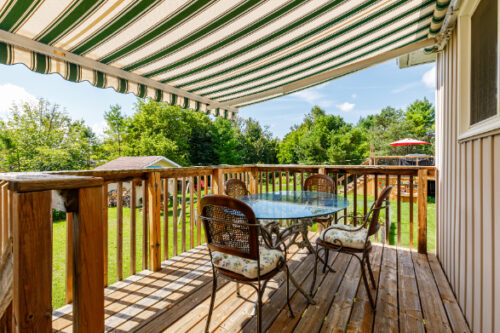 252 Spruce Street Clearview, ON L0M 1S0, Keleher + Co. Real Estate For Sale - Back deck