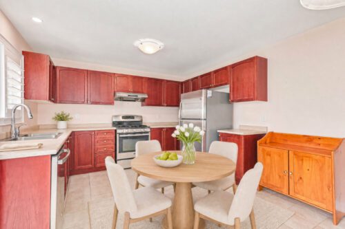 Kitchen virtually Staged